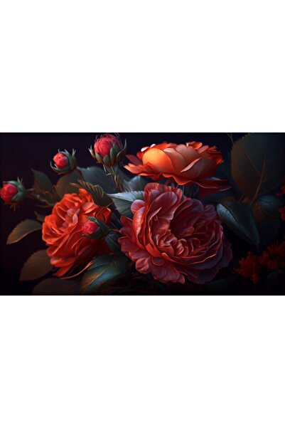 OEM Διακοσμητική επιτοίχια ζωγραφική με ξύλινο πλαίσιο, 33cm x 24cm, εικόνα 2506