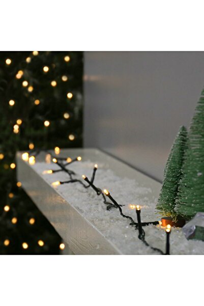 Family Christmas Christmas linear installation Yoto, 17 m, of which 1 m 220V plug cable, 200 LED, 8 light games, cont