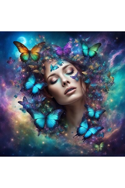 OEM Διακοσμητική επιτοίχια ζωγραφική με ξύλινο πλαίσιο, 33cm x 24cm, εικόνα 1591