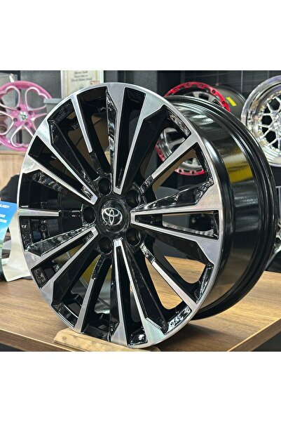 Emr Yeni Toyota Corolla 17″ Jant Takımı – 7.5x17 – 5x114.3 – ET40 – 67.1mm – Black Diamond – 4 Adet