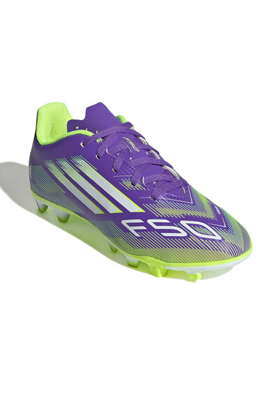 adidas F50 Club Fg/Mg J Kids Multi Grass Ground Football Shoes Ji0030 Purple