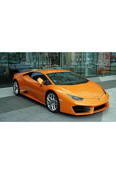 OEM Tablou decorativ, de perete, cu rama din lemn, 33cm x 24cm, masina5478