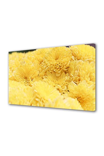 OEM Tablou decorativ, de perete, cu rama din lemn, 33cm x 24cm,cu flori1615