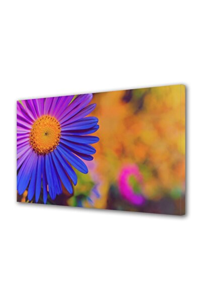 OEM Tablou decorativ, de perete, cu rama din lemn, 33cm x 24cm,cu flori1538