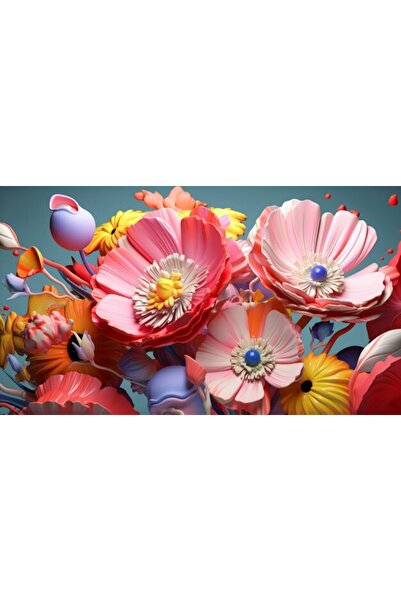 OEM Διακοσμητική επιτοίχια ζωγραφική με ξύλινο πλαίσιο, 33cm x 24cm, εικόνα 2409