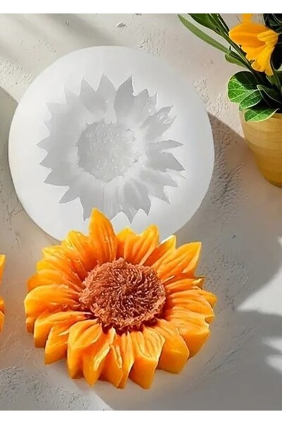 AnkaHobiMarket Ayçiçeği Silikon Kalıp (S948)