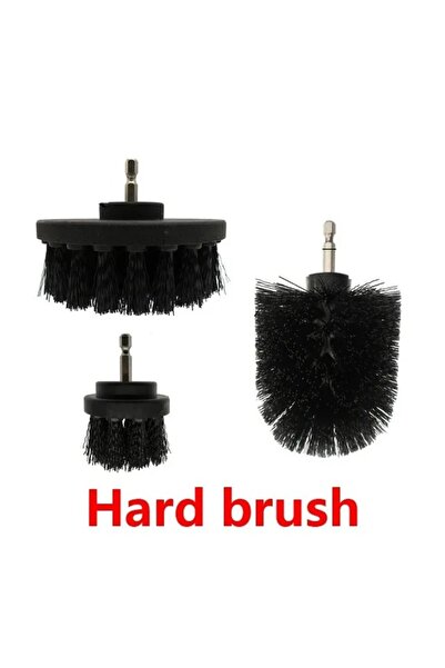 Choice4 مجموعة فرشاة تنظيف كهربائية مع مثقاب، 3 قطع - أسود، 3 قطع/مجموعة ملحق...