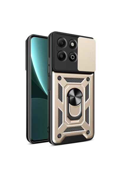 Stef's Cat Husa pentru Honor X6b, W77, Poliuretan, Gold