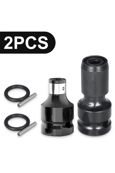 choice2 Pcs Mixed Universal Wrench Adapter Sket Ratchet Torque Wrench Adapter...