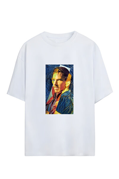 GraffTee TRICOU UNISEX OVERSIZE DIN BUMBAC BENEDICT CUMBERBATCH