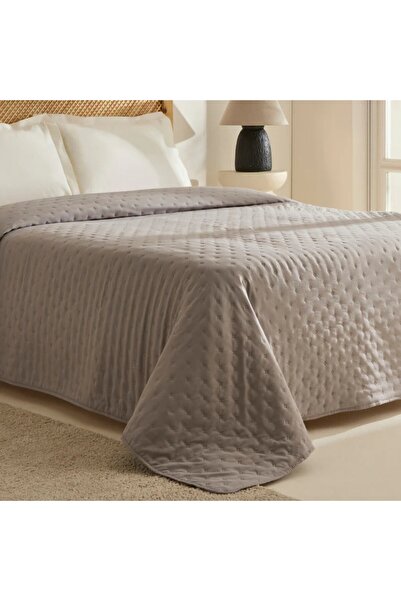 Karaca Breezy Bettüberwurf Grau 230x240 cm