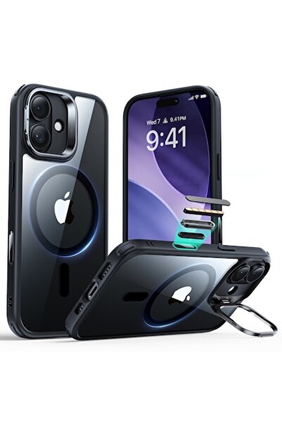 Stef's Cat Husă pentru iPhone 17, Classic Hybrid HaloLock Kickstand, N22, Pol...