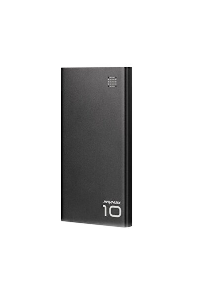 iMyMax Baterie externă 10000 mAh, încărcare rapidă, 2 porturi USB, negru
