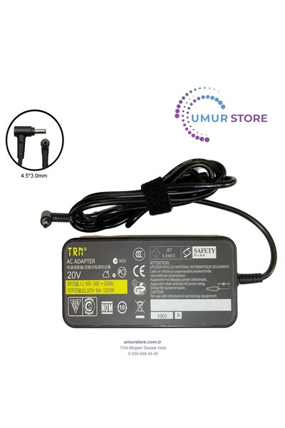 Herz Chicony A17-120P2A 4.5x3.0mm N Adaptörü