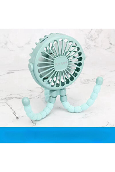 Choice C133-green Baby Stroller Fan Hand Held Rechargeable USB Bladeless Smal...