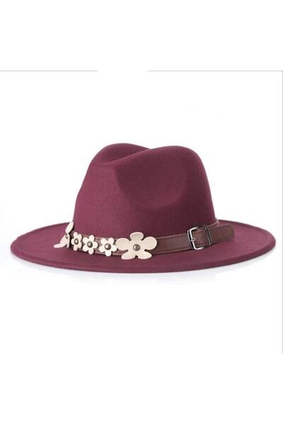 Pursehuit Women's hat, burgundy, Merrit