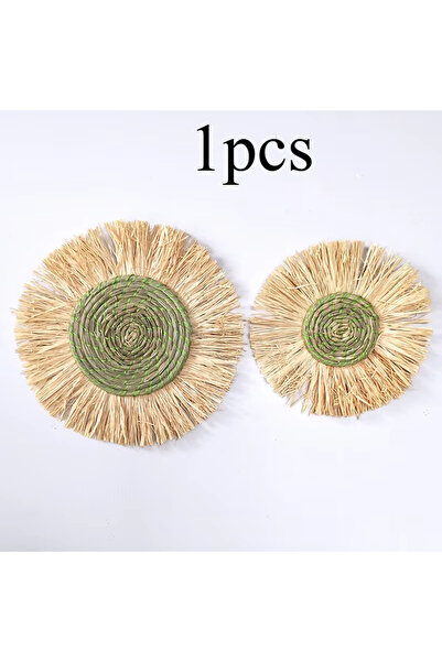 choice2 33cm green 1pcs Straw Wall Decorations Wall Decorations Thatch Woven ...