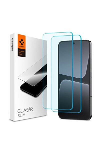 Spigen Protector de ecran pentru Xiaomi 13 (set de 2), Glas.tR Slim, Clear
