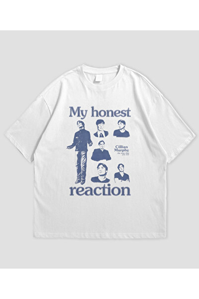 SVART WEAR كيليان ميرفي - تي شيرت كبير الحجم للجنسين