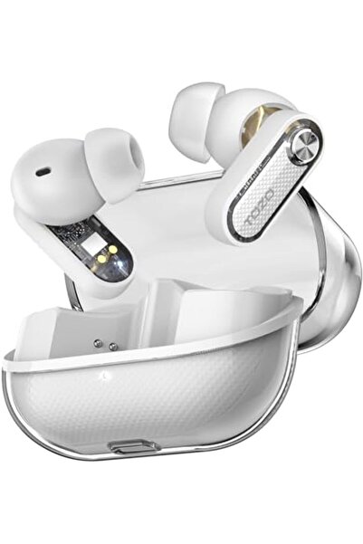 TOZO Hybrid Active Noise Cancelling Wireless Earbuds, Bluetooth 5.4 Headphones, 10mm Drivers Deep Ba