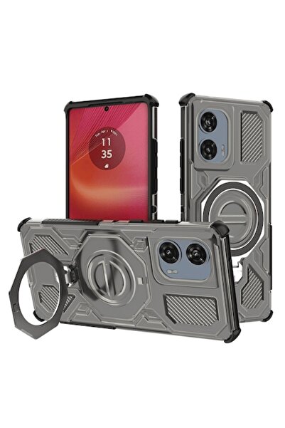 Stef's Cat Husa pentru Motorola Edge 50 Fusion, Carbon Shield PRO, J41, Polic...