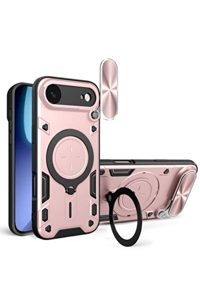 Stef's Cat Husa pentru iPhone 17 Air, W88, Policarbonat, Rose Gold