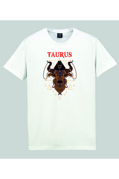 Butik تيشيرت مطبوع رقميًا برج الثور