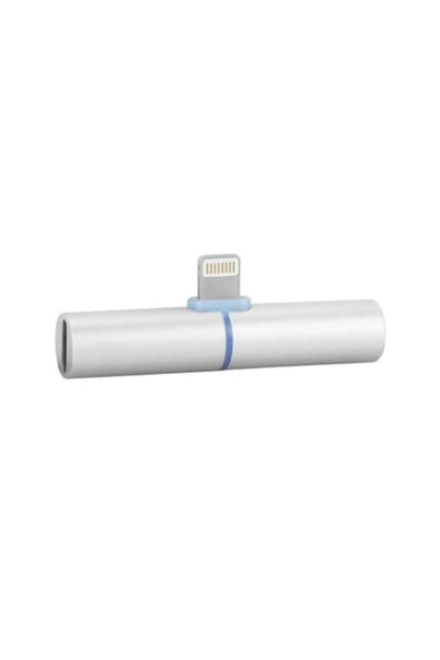 OEM Adaptor 2 în 1 pentru iPhone și iPad cu mufă jack de 3,5 mm și conector L...