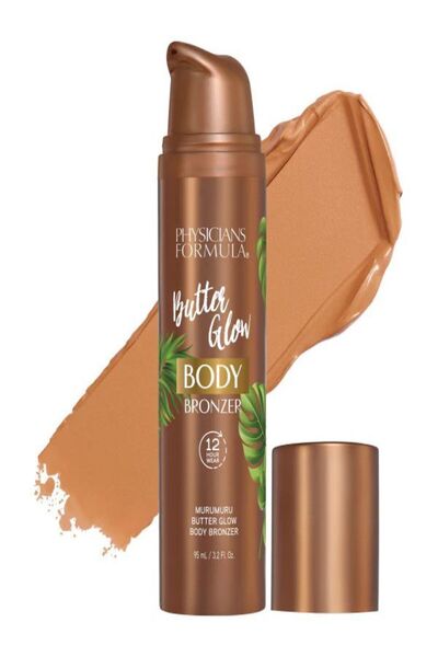 Physicians Formula Butter Glow Body Bronzer Vücut Bronzlaştırıcısı 12 SAAT SÜREYLE AKMAYAN, SUYA DAYANIKLI.