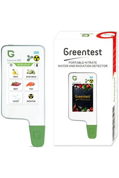 Greentest Digital Food Nitrate Tester Fruit Vegetable And Meat Fish Detection Tool White/Green