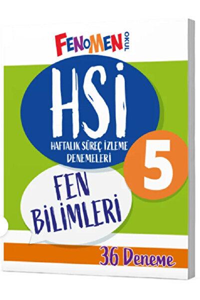 Fenomen Yayıncılık 5.Sınıf Fenomen HSİ Fen Bilimleri Haftalık Süreç İzleme De...