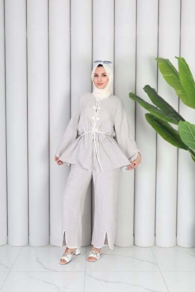 ZARERA ΣΕΤ ΠΑΝΤΕΛΟΝΙΟΥ ΜΕ ΛΕΠΤΟΜΕΡΕΙΑ ΣΚΙΣΙΜΑΤΟΣ