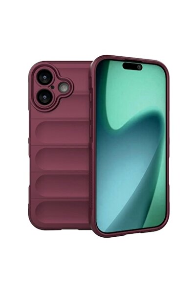 Stef's Cat Husa pentru iPhone 17, Magic Shield, J46, Poliuretan, Bordeaux