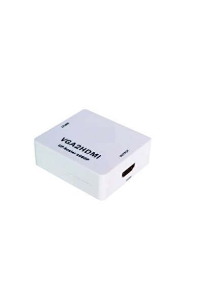 OEM VGA to HDMI Converter for Video, Full HD 1080p, White