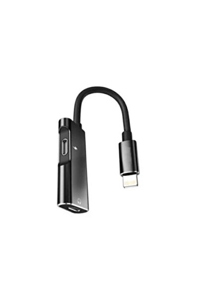 OEM Adaptor audio și de încărcare Lightning cu 2 porturi Lightning, 12,5 cm, ...