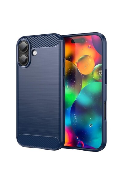 Stef's Cat Carcasă pentru iPhone 17, I11, poliuretan, albastră