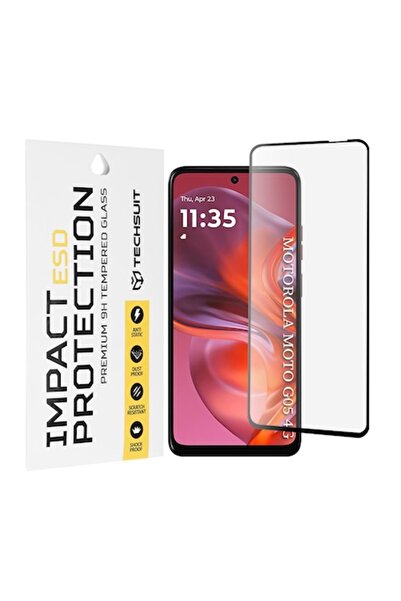 Stef's Cat Protector de ecran pentru Motorola Moto G05/E15, sticlă ESD, O14, ...