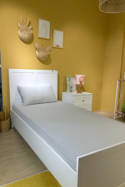 O&Co. Single Ranforce Fabric 90X190 Elastic Sheet + Pillowcase