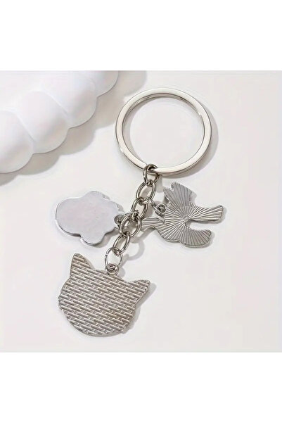 Halımax Cat Paw Ornaments Paw Keychain Bag Ornament Backpack Car Ornament Charm Gift