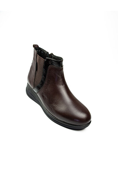 KİNG PAOLO King Paolo 5173 Brown Leather Women's Boots