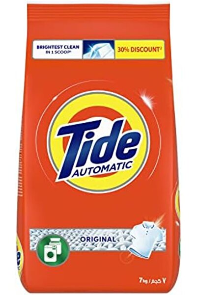 Tide Automatic Powder Laundry Detergent, Original Scent, 7 Kg