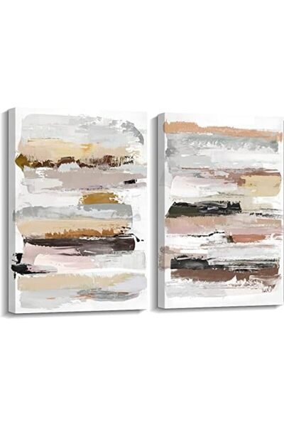ALAYRA International ALAYRA Cas Home Abstract Wall Art with Wooden Frame 30x4...