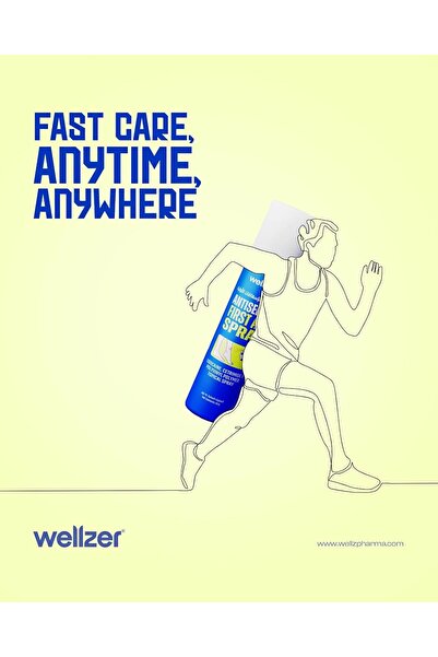 Generic Wellzer Antiseptic First Aid Spray, Lidocaine and Cetrimide Formula, 55g