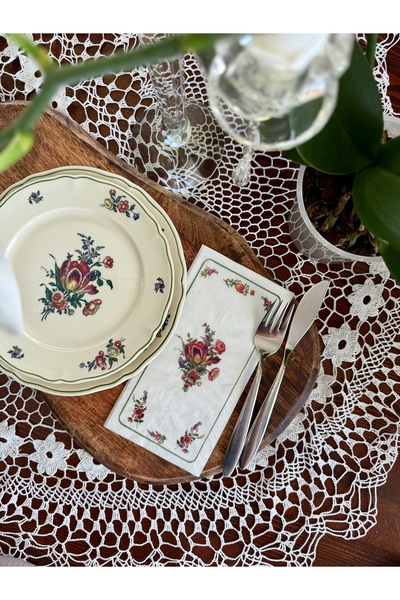 Antique Dream Alt Strassburg Garson Katlama Sunum Peçetesi 16lı