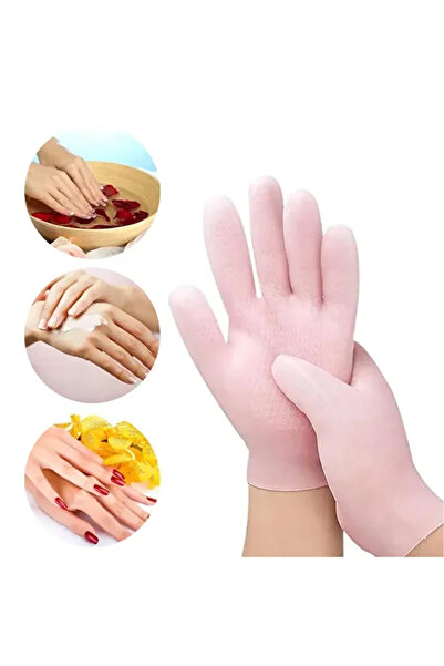 AYGÖREN HOME Silikon Bakım Eldiveni Nemlendirici Ve Çatlama Önleyici Jel El Peelingi Ölü Deri Atıcı 1 Çift