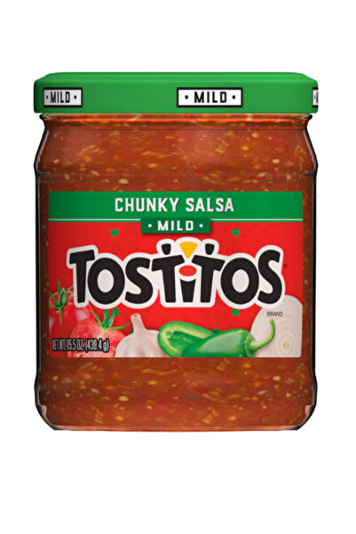 Tostitos صلصة سميكة، خفيفة 15.5 أونصة (439 جم) - تصدير × 4 قطع