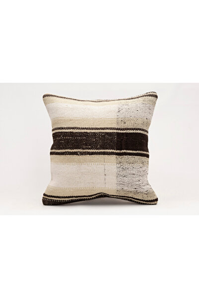 Kilim Whole Sale غطاء وسادة عتيق مصنوع يدويًا من الكليم والصوف مقاس 40x40 سم