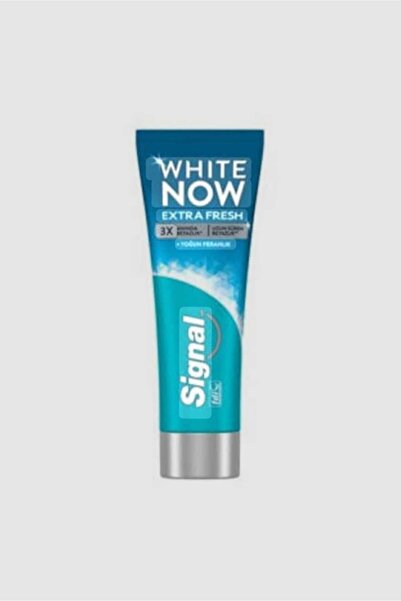 Signal White Now Extra Fresh Anında Beyazlatıcı Diş Macunu 50 ml + 50 ml 2 ADET