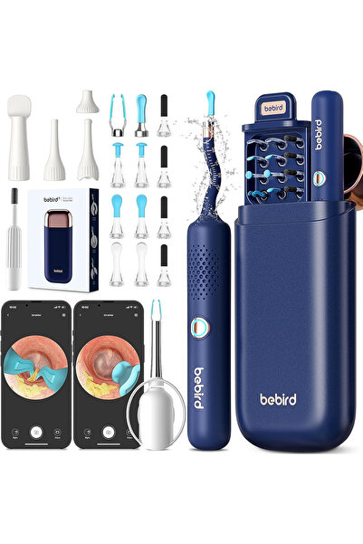 Bebird منظار الأذن المرن EarSight Plus - أدوات إزالة شمع الأذن مع كاميرا