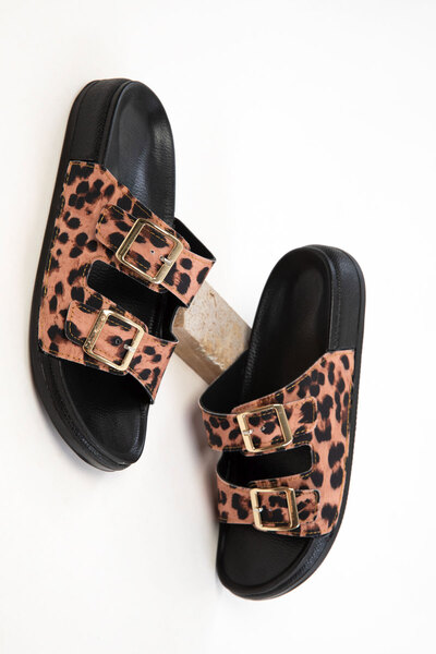 SOHO Leopard Women's Slippers 20784